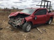 Carroceira morre após colidir com Hillux na AL-220