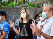 Deputada Cibele Moura prestigia procissão e cavalgada em homenagem a Santo Amaro, padroeiro de Paripueira