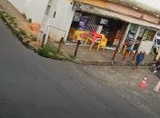 Câmeras registraram a ação dos criminosos