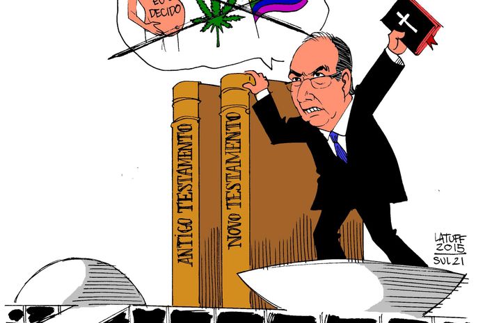 O "antiamericano" Eduardo Cunha com apoio de Arthur Lira