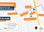 Obras de troca de tubulação de drenagem alteram trânsito no Farol neste domingo (22)