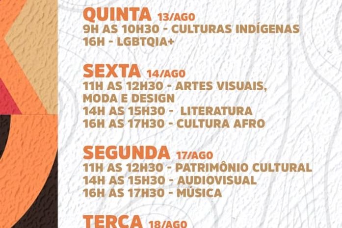Sexta-feira é dia do Diálogo sobre a Lei Aldir Blanc e a Cultura Negra em Alagoas. A SECULT convida.Participe!