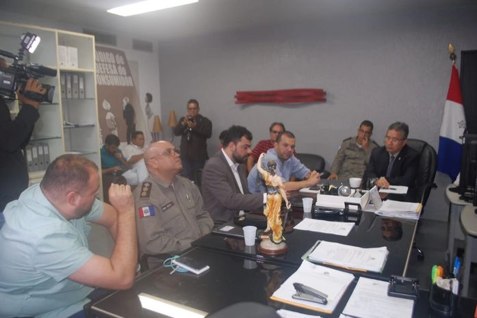 Representantes do CRB, CSA, FAF, PM e MP discutem sobre segurança nos jogos