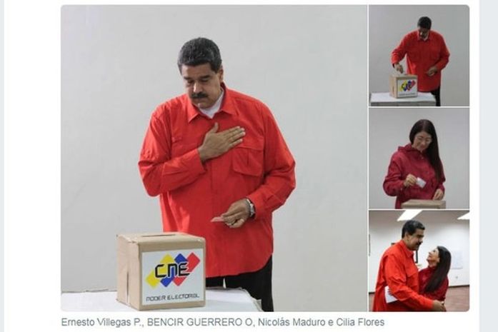 Presidente da Venezuela, Nicolás Maduro, inaugura eleições para eleger membros para redigir a nova Consituinte