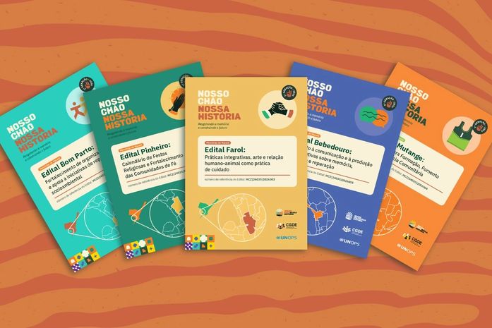 Nosso Chão, Nossa História lança cinco novos editais, nas áreas de saúde mental, esporte, religião, comunicação e fortalecimento de organizações
