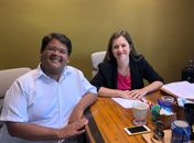 Deputada Cibele Moura debate sobre juventude e política em live com influencer sertanejo