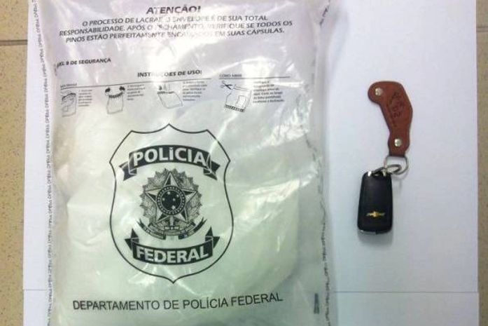Droga apreendida pela PF
