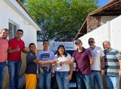 Ziane Costa contempla mais quatro comunidades com novas ambulâncias
