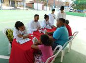 Beneficiários do programa Na Base do Esporte recebem atendimento básico de saúde