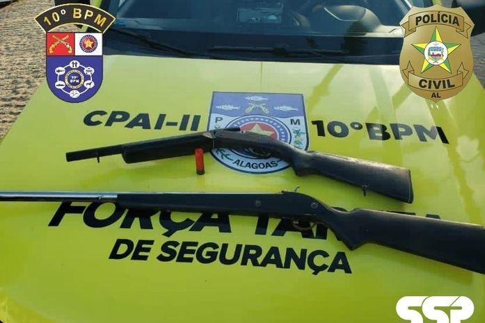 Operação integrada prende homem em flagrante e cumpre 13 mandados de busca no interior de Alagoas