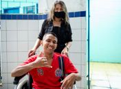 Secretaria de Assistência Social leva corte de cabelo a abrigos de Maceió