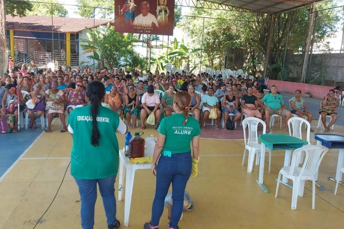 Alurb promove orientações sustentáveis em ação na Casa Dom Bosco