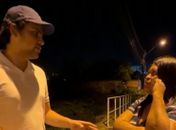 Eduardo Bulhões visita família que perdeu a casa na chuva desta sexta-feira e garante assistência imediata