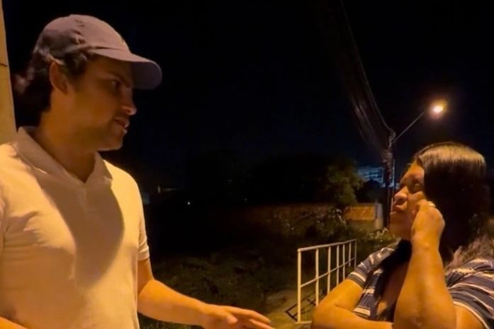 Eduardo Bulhões visita família que perdeu a casa na chuva desta sexta-feira e garante assistência imediata