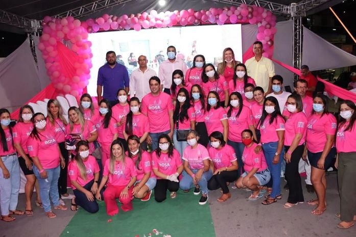 Prefeitura de Santana do Mundaú realiza evento de encerramento do Outubro Rosa e lança programa de fortalecimento da saúde da mulher