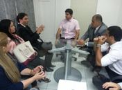 Nova Mesa Diretora de Maceió é recebida pelo prefeito Rui Palmeira