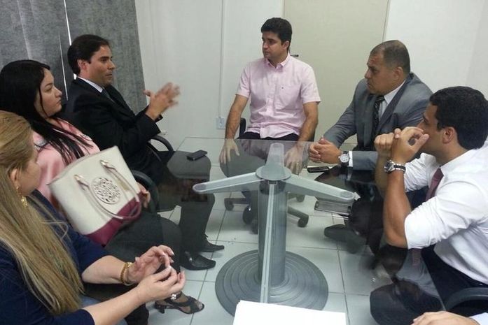 Nova Mesa Diretora de Maceió é recebida pelo prefeito Rui Palmeira