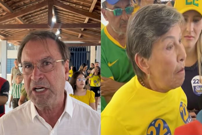 Luciano Barbosa e Célia Rocha votam em Arapiraca e comentam sobre cenário político brasileiro e alagoano