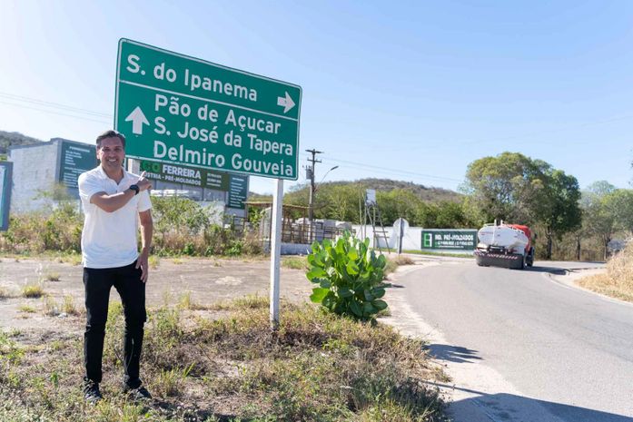 Isnaldo Bulhões reafirma compromisso com a duplicação entre Olho d’Água das Flores e Santana do Ipanema e exalta legado de Renan Filho