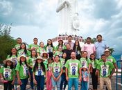 Vice-prefeito de Monteirópolis participa de romaria da amizade