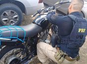 Homem é preso pela PRF por adulteração de sinal identificador de veículo automotor, em Maribondo