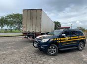 PRF recupera caminhão adulterado em São Sebastião
