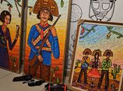 Polícia Civil recupera obras de arte roubadas de artista plástica