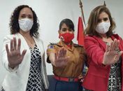 Elaine Pimentel, Camila Paiva e Karla Padilha