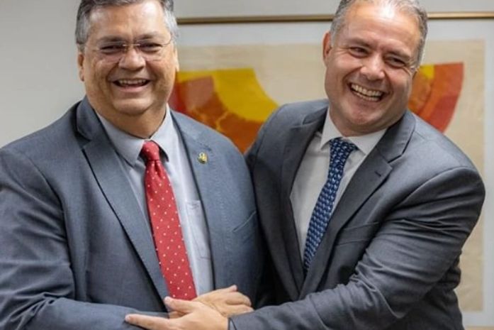 Flávio Dino e Renan Calheiros