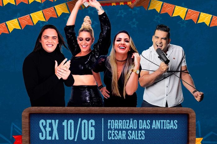 Forrozão das Antigas abre festejos juninos na Chã de Bebedouro nesta sexta-feira (10)