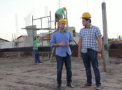 Yale vistoria obras de ginásios na Baixa Grande e Verdes Campos