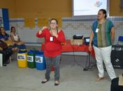 Educadores de São Miguel dos Campos participam de capacitação para a implantação da coletiva seletiva nas escolas