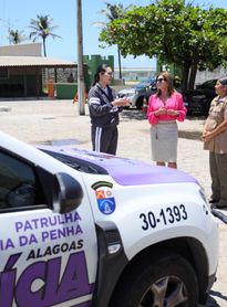 Em fiscalização na Patrulha Maria da Penha, MP identifica déficit de pessoal e "espaço improvisado" 