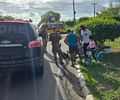 Motociclista fica ferido em acidente na BR-316 e é socorrido pela CORE em Alagoas