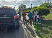 Motociclista fica ferido em acidente na BR-316 e é socorrido pela CORE em Alagoas