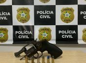 Arma apreendida com adolescente