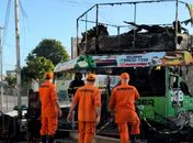 Banca de revistas fica destruída após incêndio atingir estrutura em Arapiraca 