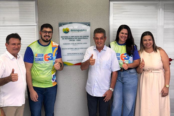 Prefeitura de Branquinha entrega sede do Cras totalmente reestruturada