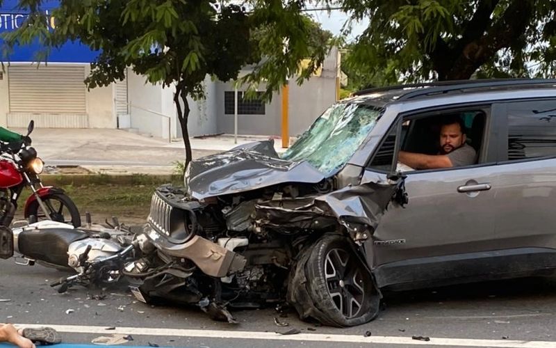 Condutor foi identificado como Sérgio Praxedes