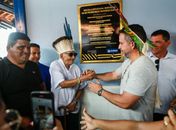 Paulo Dantas entrega escola indígena a Kariri-Xocós de Porto Real do Colégio para preservar raízes culturais