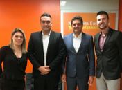 Prefeito e secretário estiveram reunidos com representantes do Itaú
