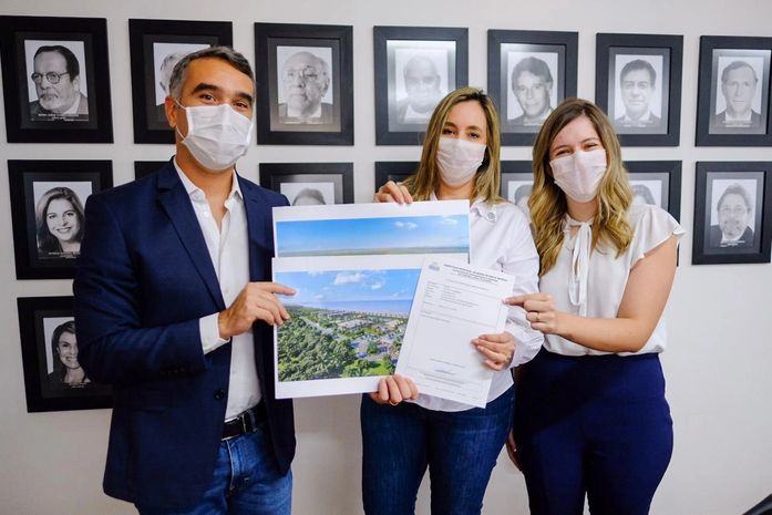 Prefeita Emanuella libera construção de hotel que vai gerar empregos no Litoral Norte