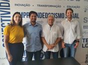 Jó Pereira, Rodrigo Cunha, Teotônio Vilela e Pedro Vilela