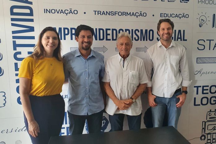 Jó Pereira, Rodrigo Cunha, Teotônio Vilela e Pedro Vilela
