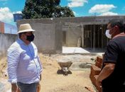 Obra de reforma e ampliação da UBS Jorge Nunes em Rio Largo segue a todo vapor