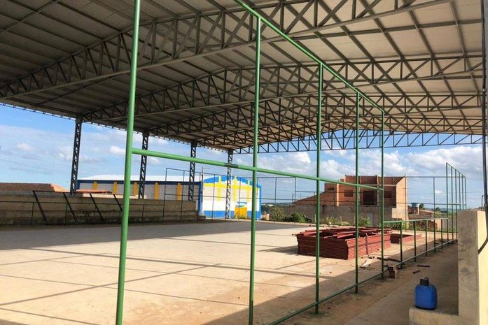 Construção da Praça da Juventude está 60% concluída em Arapiraca