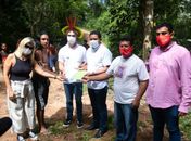 Júlio Cezar e Rafael Brito visitam Cafurna e recebem projeto turístico da comunidade indígena
