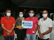 Saúde de Anadia vacina 100% dos motoristas do transporte complementar com 1ª dose da vacina contra a Covid-19