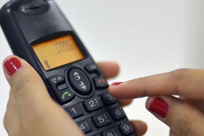 Telefone Fixo / Ilustração