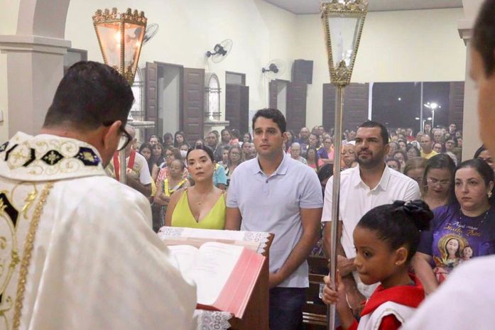 Vereador Nego das Brenhas participa de festa da Padroeira e ressalta fé do povo mundauense
